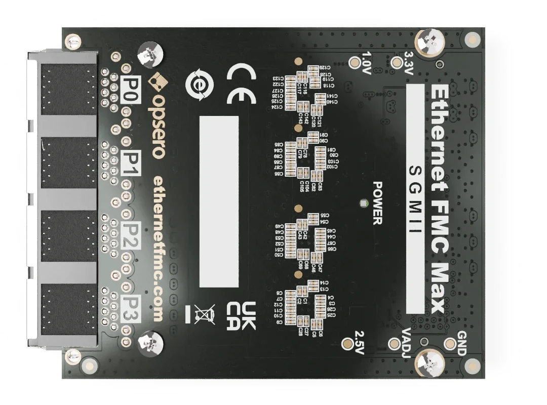Ethernet FMC Max bottom Ethernet FMC Max bottom