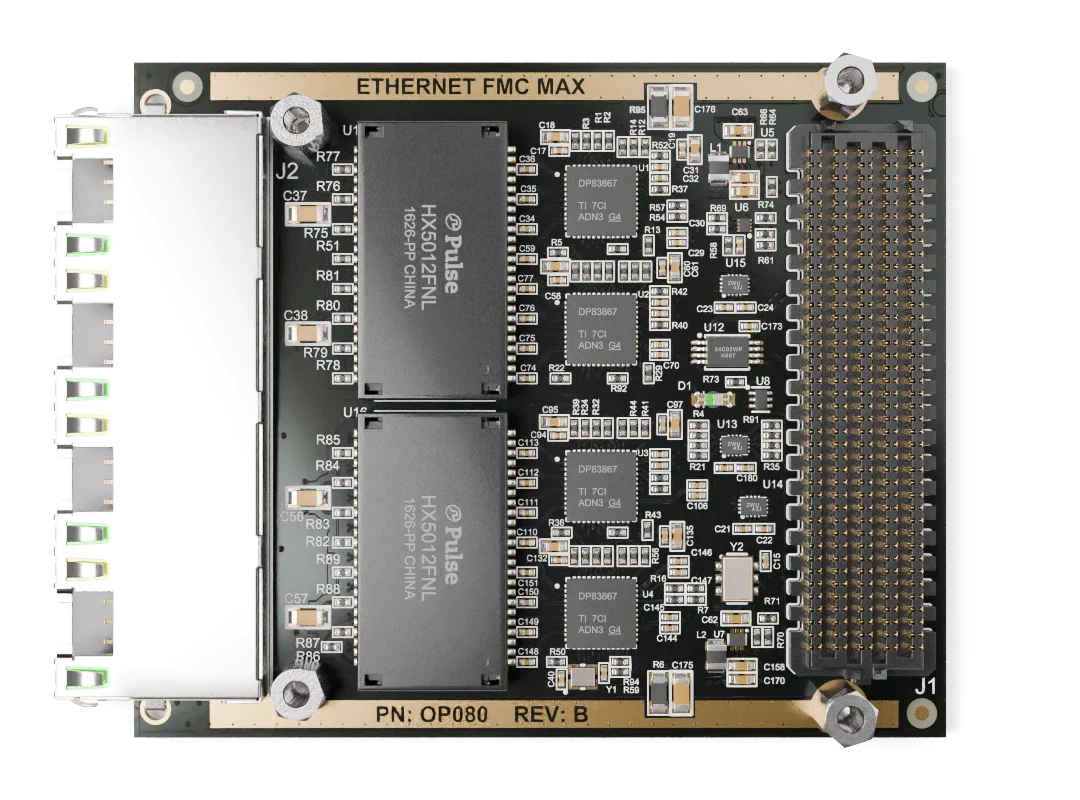 Ethernet FMC Max top Ethernet FMC Max top